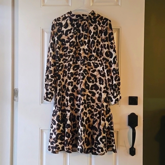 Eliza J Cheetah Print Midi Dress - Picture 2 of 8